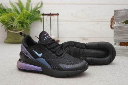 Air Max 270 Throwback Future Black Laser Fuchsia shoe