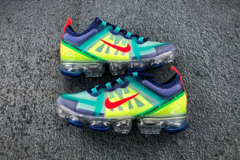 nike air vapormax 2019 racer blue hyper jade volt glow