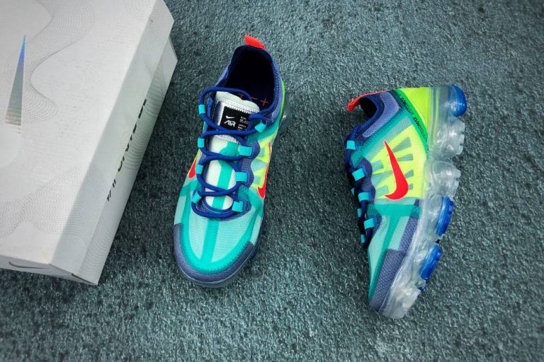 nike air vapormax 2019 racer blue hyper jade volt glow