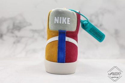 Blazer Mid Vintage Multi-Suede Nike heel