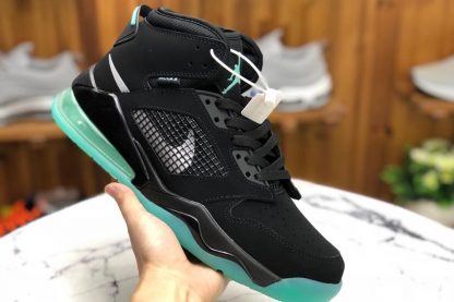 Jordan Mars 270 Green Glow In The Dark on hand