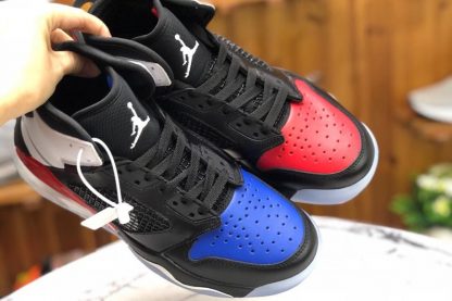 Jordan Mars 270 Top 3 Black White-Red Blue