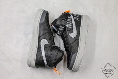 Nike Air Force 1 High Chainlink Swoosh Black shoes