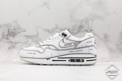 Nike Air Max 1 Sketch To Shelf Tinker White Schematic