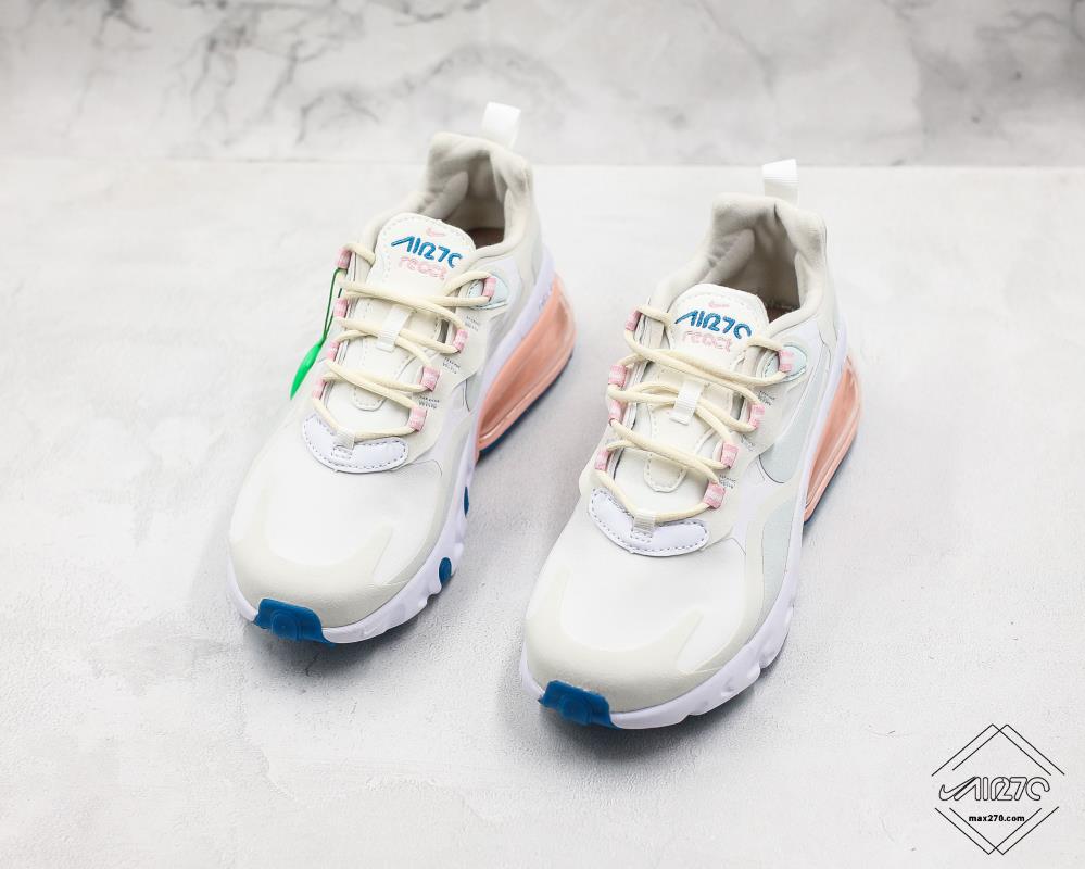 Nike Air Max 270 React Summit White coral