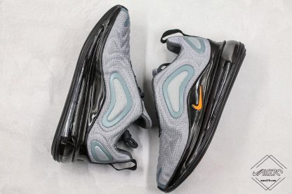 Nike Air Max 720 Cool Grey Bright Crimson shoes