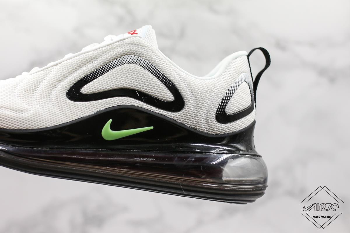 Mens WomenNike Air Max 720 White Volt-Black