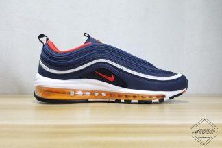 Nike Air Max 97 Midnight Navy Habanero Red