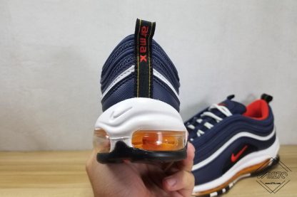 Nike Air Max 97 Midnight Navy Habanero Red for sale