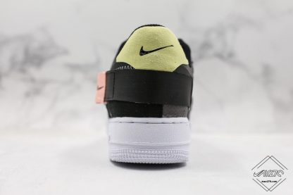 Nike N.354 AF1 Low Type Black White heel