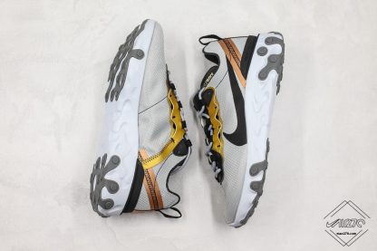 Nike React Element 55 Gold Ranger grey