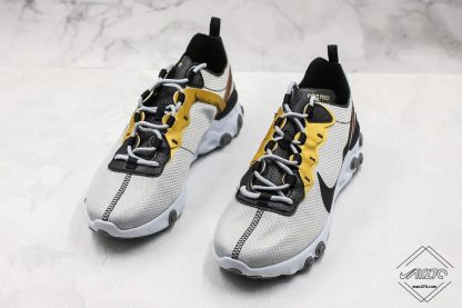 Nike React Element 55 Gold Ranger sneaker