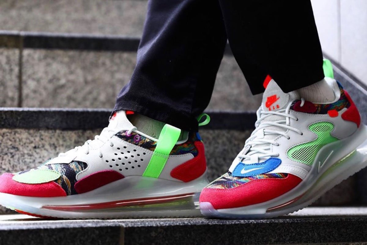 Odell Beckham Jr. x Nike Air Max 720 on feet look