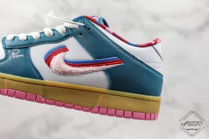 Parra x Dunk Low OG SB QS Royal Blue swoosh