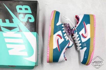 Parra x Dunk Low OG SB QS Royal Blue trainer