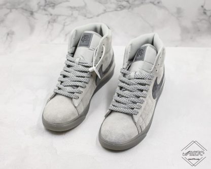 Reigning Champ X Nike Blazer Mid Retro 3M wolf grey