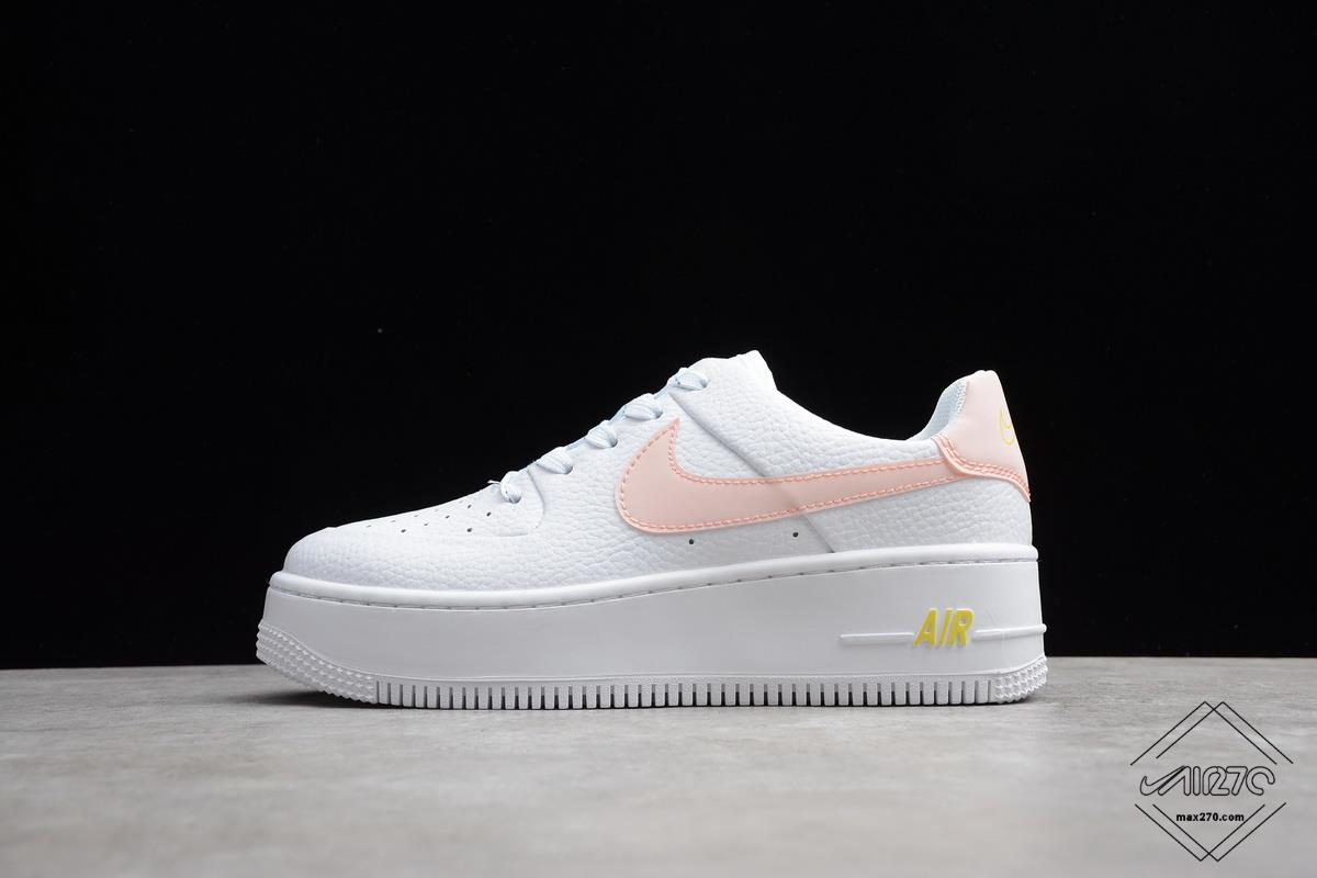 W Nike Air Force 1 Sage Low White Pale Pink