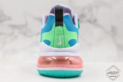 WMNS Nike Air Max 270 React Blue Lagoon heel