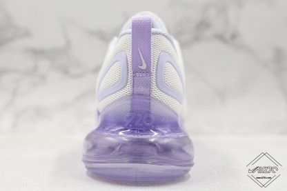 Wmns Air Max 720 Pure Platinum Oxygen Purple heel