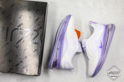 Wmns Air Max 720 Pure Platinum Oxygen Purple shoes