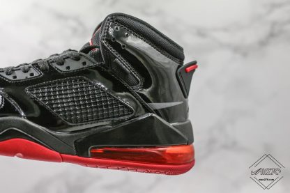 Air Jordan Mars 270 Black Patent Leather Red Panels