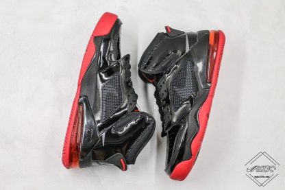 Air Jordan Mars 270 Black Patent Leather Red shoes