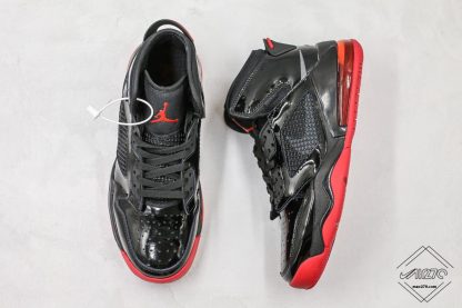 Air Jordan Mars 270 Black Patent Leather Red sneaker