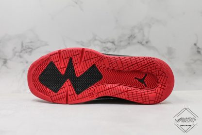 Air Jordan Mars 270 Black Patent Leather Red sole