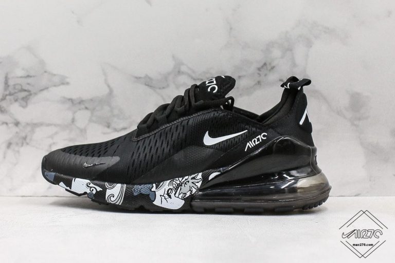 nike air max 270 floral black