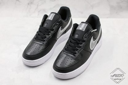 Nike Air Force 1 Low Oversized Swoosh Black White sneaker