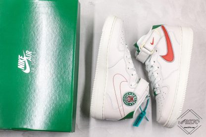 Nike Air Force 1 Stranger Things Hawkins High School logo