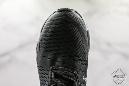 Nike Air Max 270 Black White Floral Decor toe