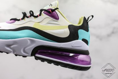 Nike Air Max 270 React Bright Violet close look