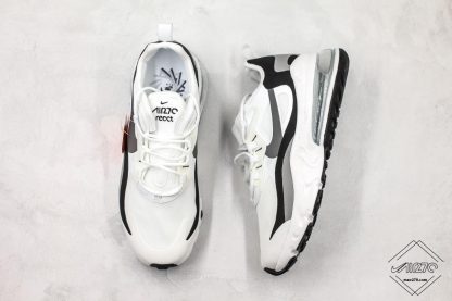 Nike Air Max 270 React White Grey Black swoosh