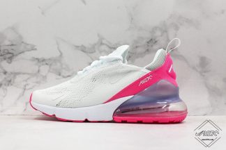 Nike Air Max 270 White Aluminum Grey-Pink