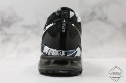 Nike Air Max 270 X Vapormax Flyknit Black White heel