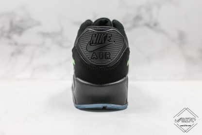 Nike Air Max 90 Black Volt heel