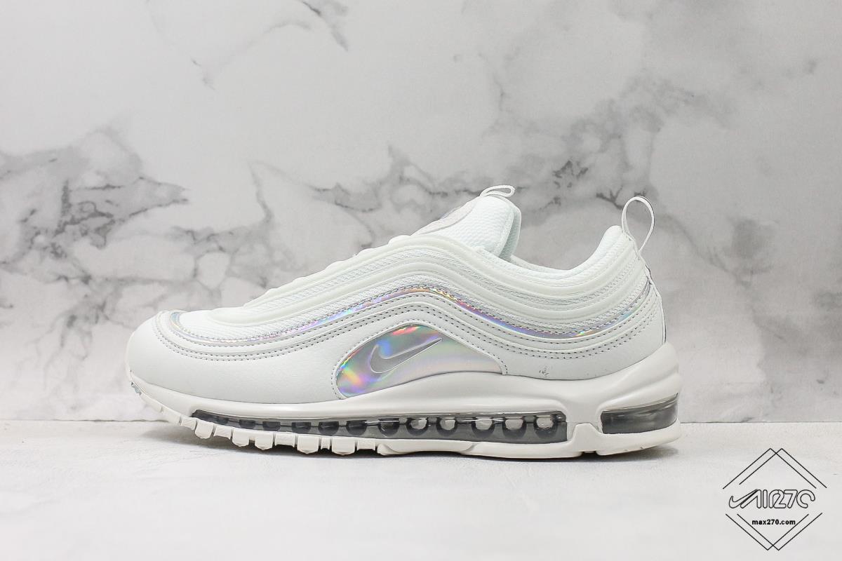 nike air max white iridescent