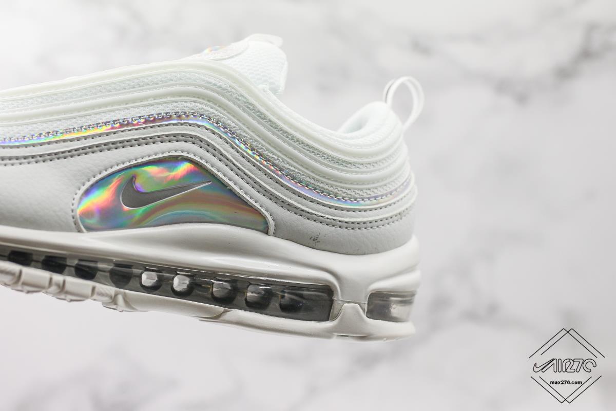 womens air max 97 white iridescent