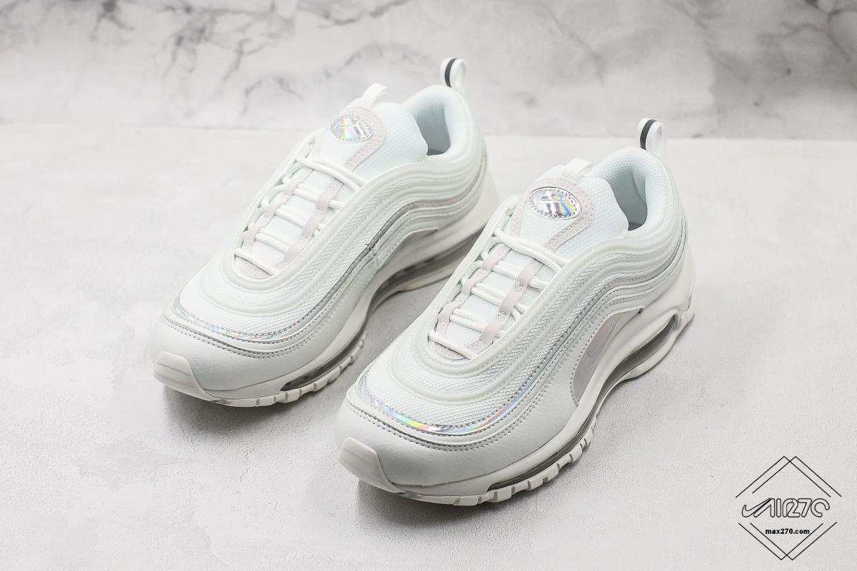 womens air max 97 white iridescent