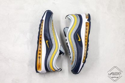 Nike Air Max 97 Midnight Navy Laser Orange sides