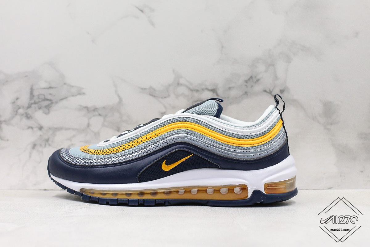 Nike Air Max 97 Midnight Navy/Laser Orange /Obsidian Mist/