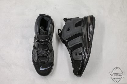 Nike Air More Uptempo 720 Triple Black shoes