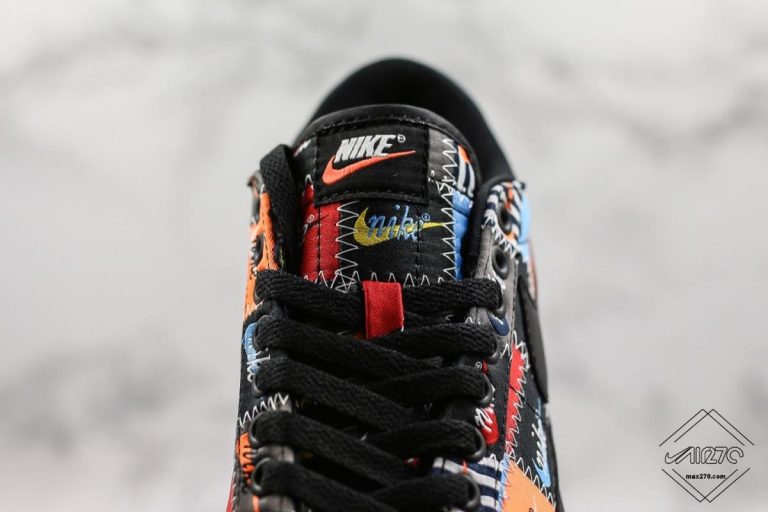 nike blazer denim patchwork