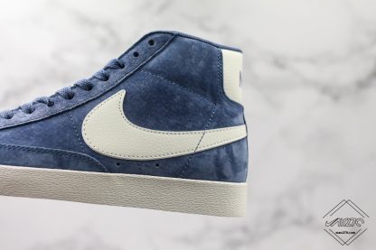 Nike Blazer Mid Vintage Suede Blue White for sale