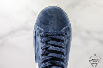 Nike Blazer Mid Vintage Suede Blue White toe