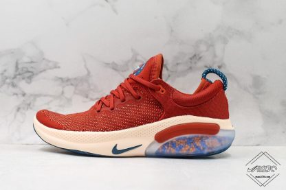 Nike Joyride Run Flyknit Cinnabar Red Blue