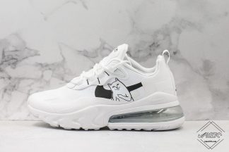 Nike React Air Max 270 White with White Cat