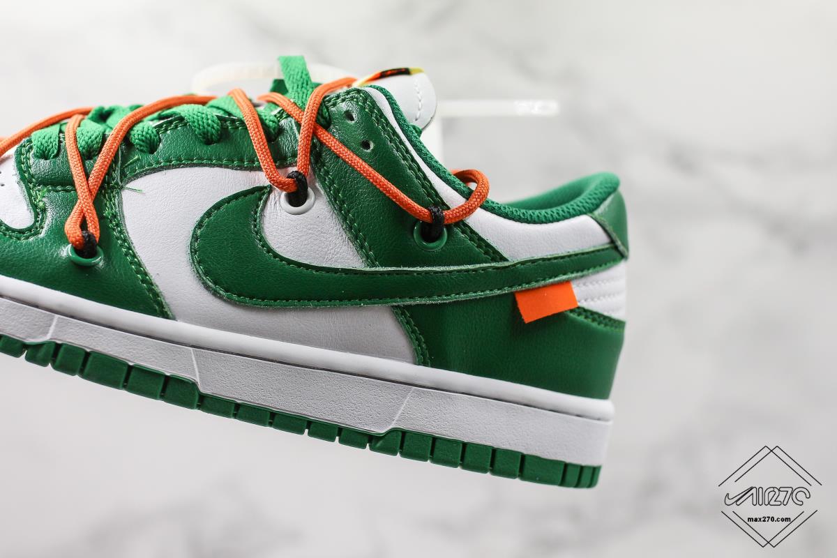 Off-White™ x Nike Dunk Low Pine Green Images