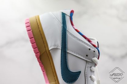 Parra x Nike SB Dunk Low White Navy Blue gum